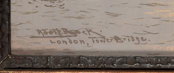 Adolf Bock, 'London, Tower Bridge'.