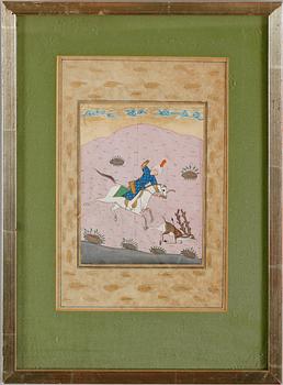 OKÄND KONSTNÄR,, orentalisk, gouache, 1800-/1900-tal.