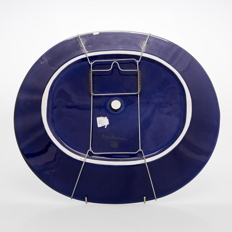 Birger Kaipiainen, decorative plate, 'Florence'-series, signed Birger Kaipiainen, Arabia Finland.