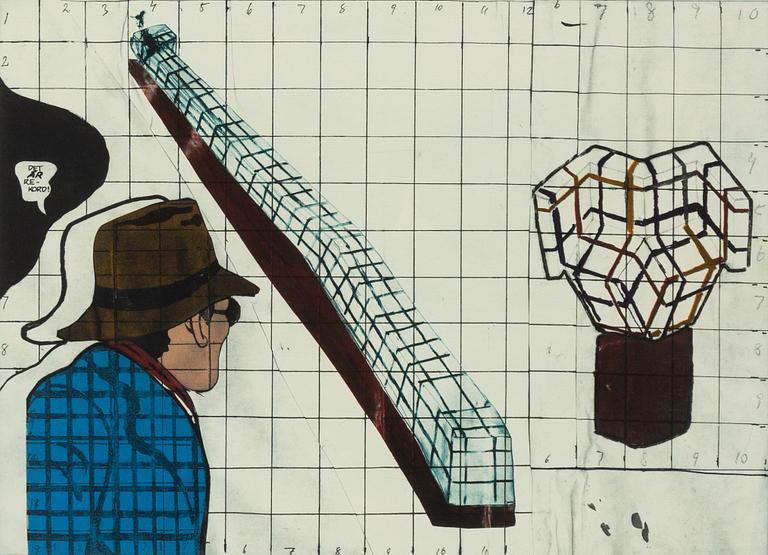 Jan Håfström, "The Art Lover".