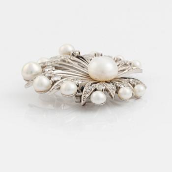 A A Tillander demi-parure suite.
