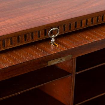 A late Gustavian desk with upstand, circa 1800.