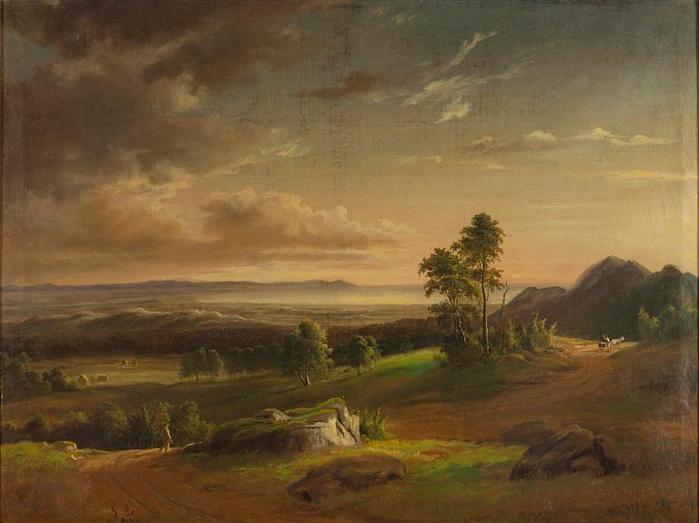 OKÄND KONSTNÄR, 1800-tal, olja på duk.