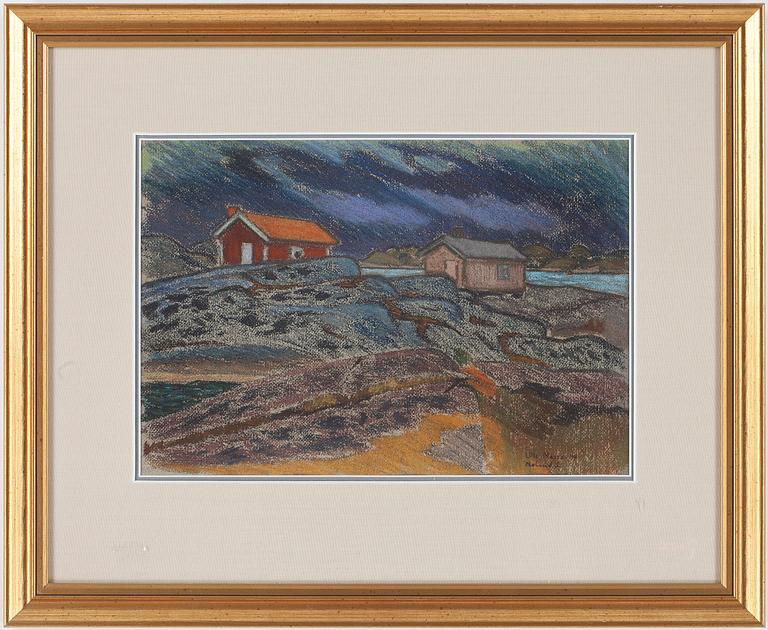 ROLAND SVENSSON, pastell, signerad och daterad -44.
