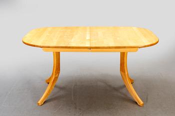 A birch daning table 'Primula' by Nils-Göran Gustafsson for Stolab, Sweden 2006.