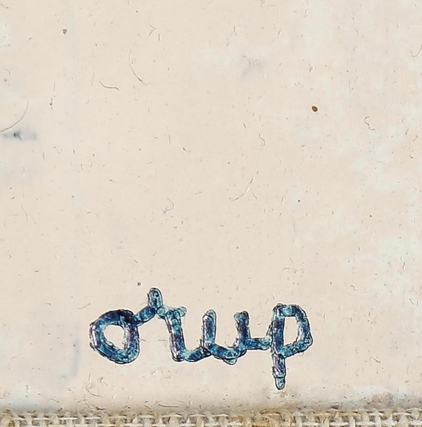 BENGT ORUP, olja på pannå, signerad.