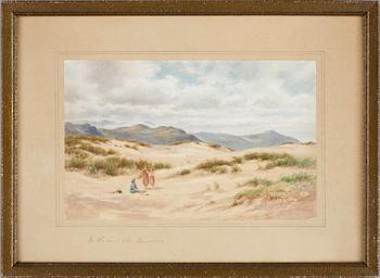 William R Hoyles · WILLIAM R HOYLES, akvarell. Sign.