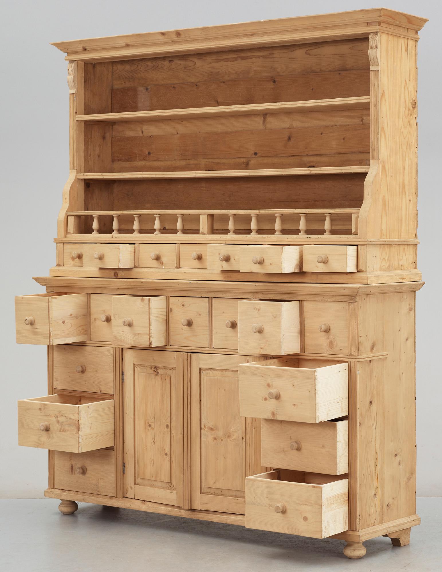 KÖPMANSDISK med ÖVERDEL, sent 1900-tal.