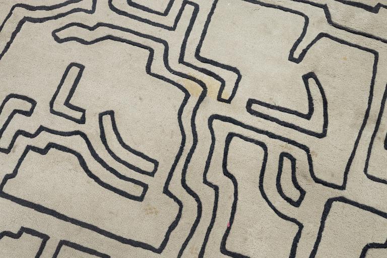 Rug, Massimo, "Fragment", India, contemporary. 350 x 250 cm.
