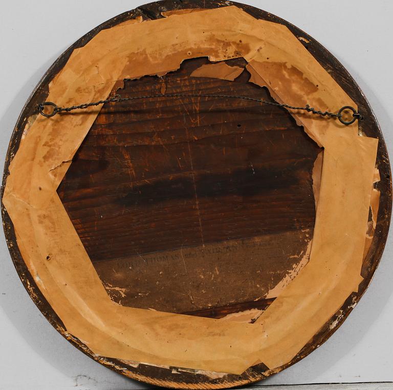 KOPPARSTICK, delvis kolorerat, efter Francesco Bartolozzi, 1800-tal.