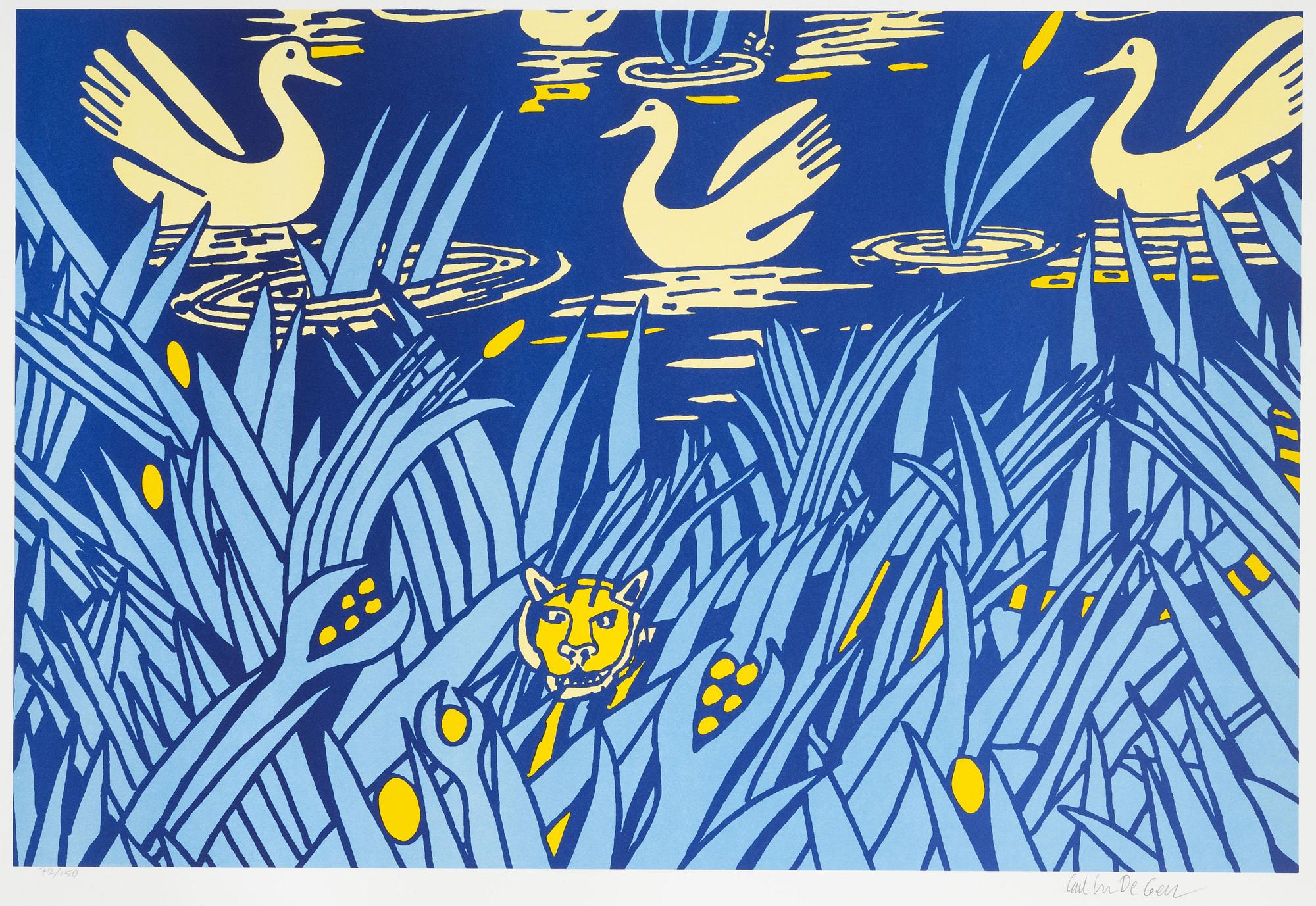 Carl Johan De Geer, "En svensk tiger II".