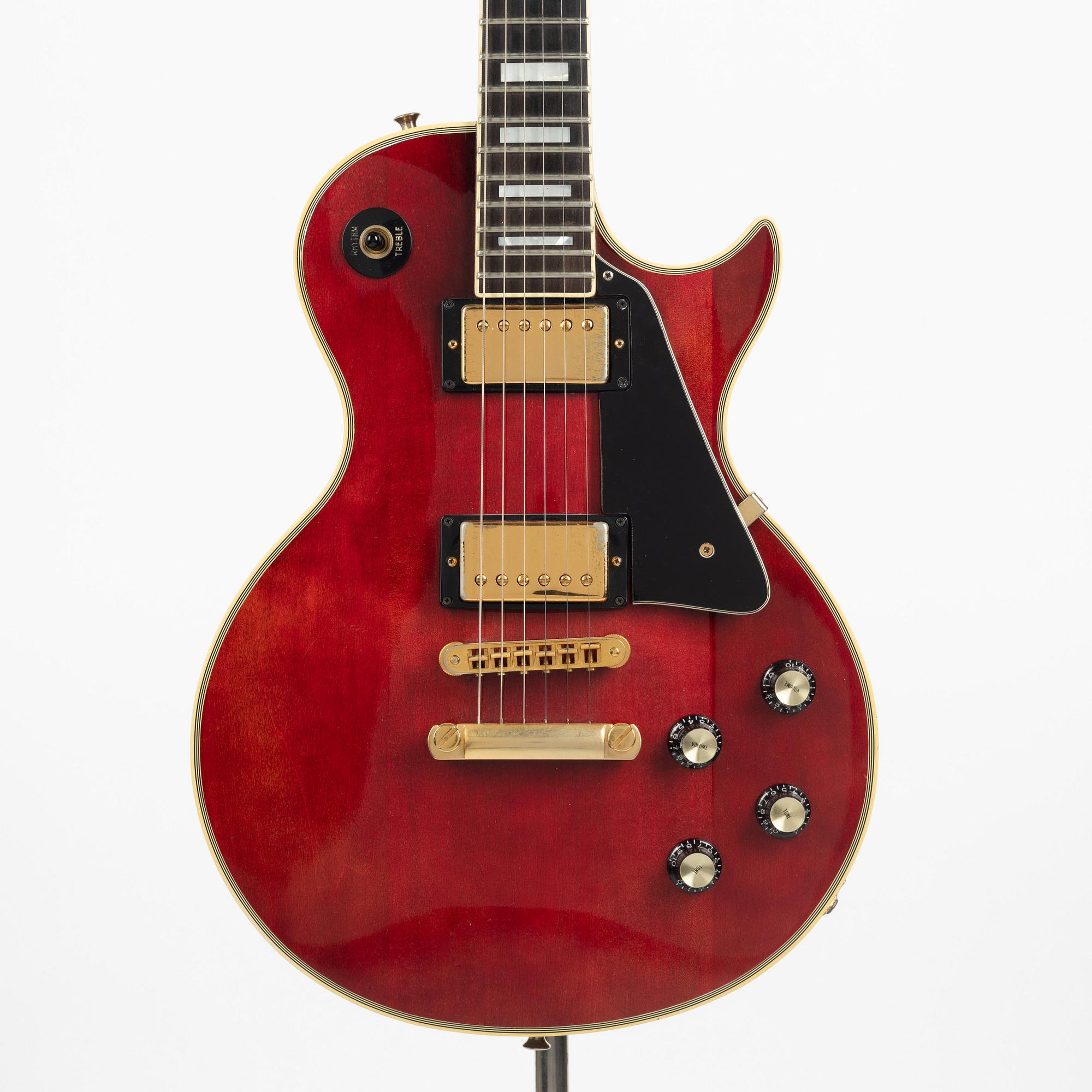 Gibson, "Les Paul Custom", electric guitar, USA, 1979.