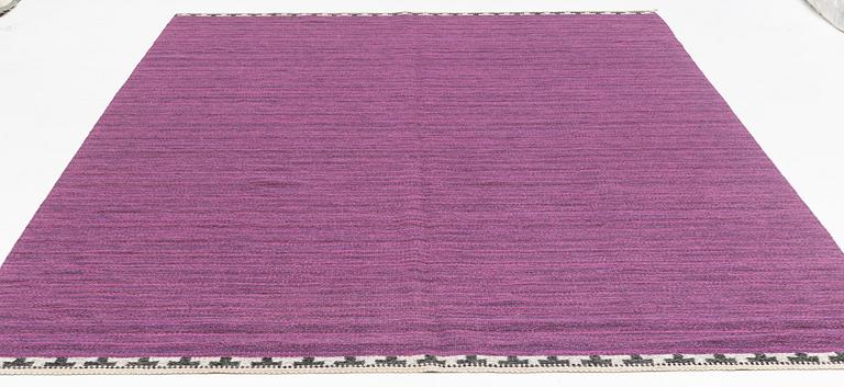 Rakel Carlander, attributed, a carpet, flat weave, ca 350 x 245 cm.