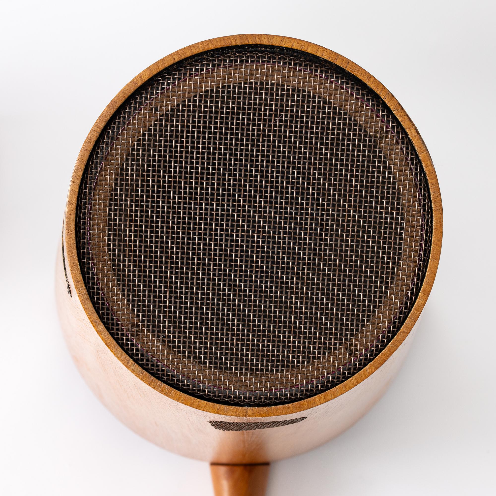 Stig Carlsson, LOAS 1001/”Kolboxen", a pair of loudspeakers, 1959-62, Sweden.