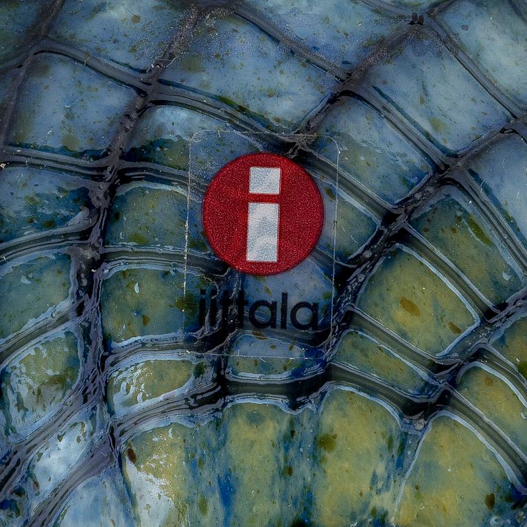 Oiva Toikka, A glass bird, 'Rusee grebe', signed O. Toikka Nuutajärvi.