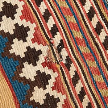 A Qashqai Kilim carpet, South Persia ca. 246 x 156 cm.