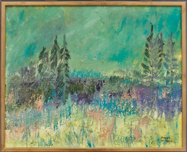 BEPPE WOLGERS, olja på duk, signerad.
