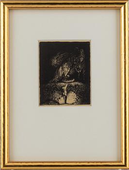 John Bauer, "God kväll farbror! sa pojken",