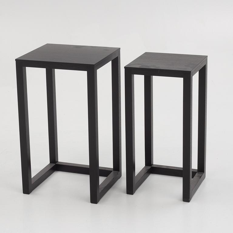 Josef Hoffmann, a nestng table, by Wittman.