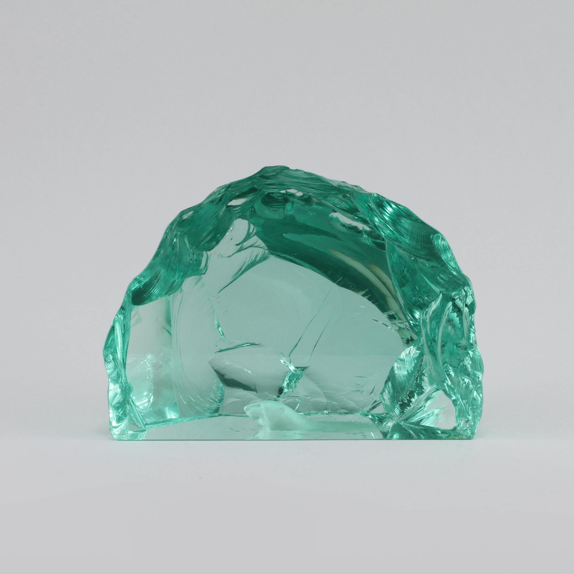 OBJEKT, glas, Vicke Lindstrand, Kosta, signerad.