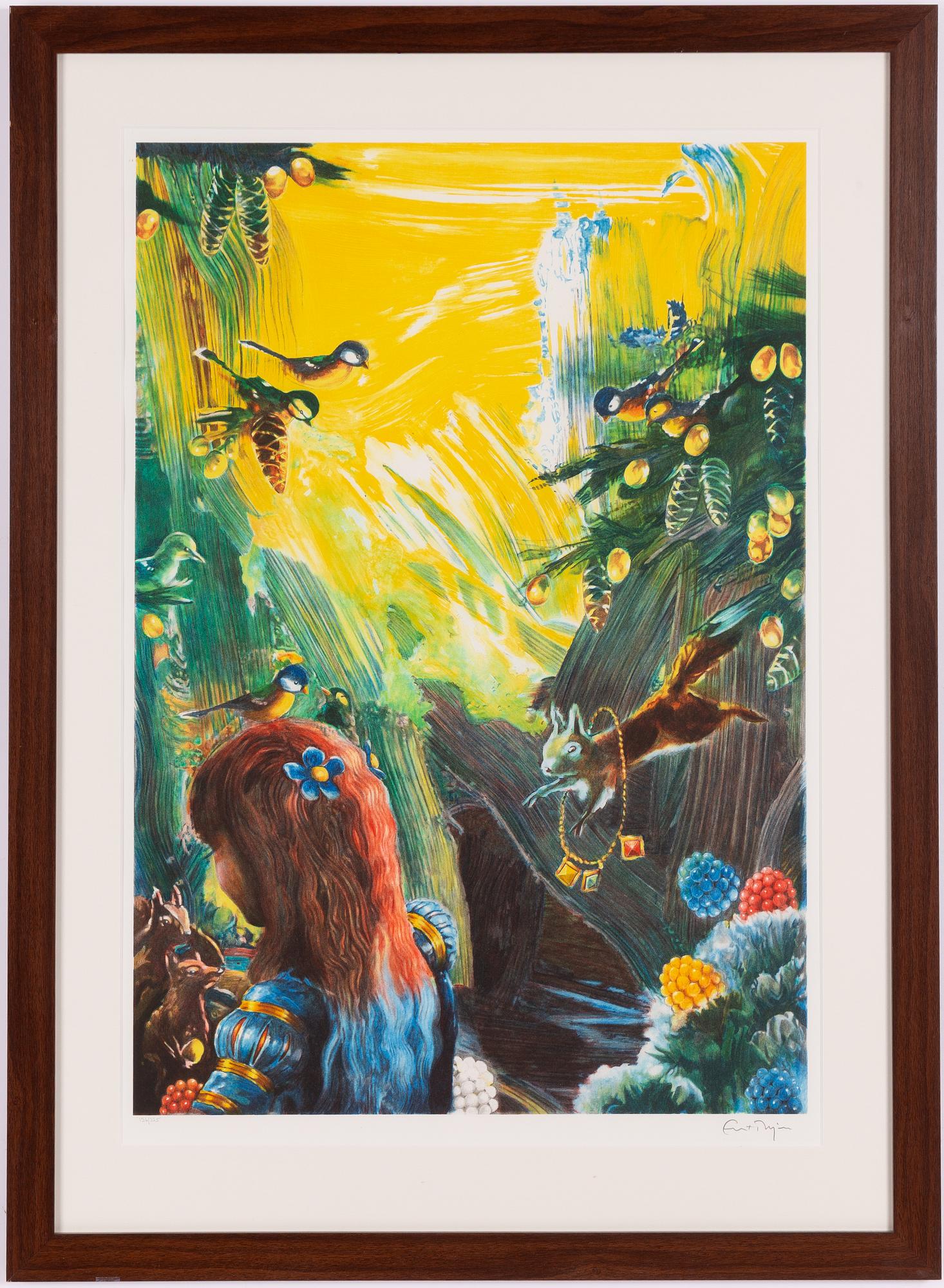 Ernst Billgren, "Stad vid vatten" – Ur portföljen "Vid vägens slut".