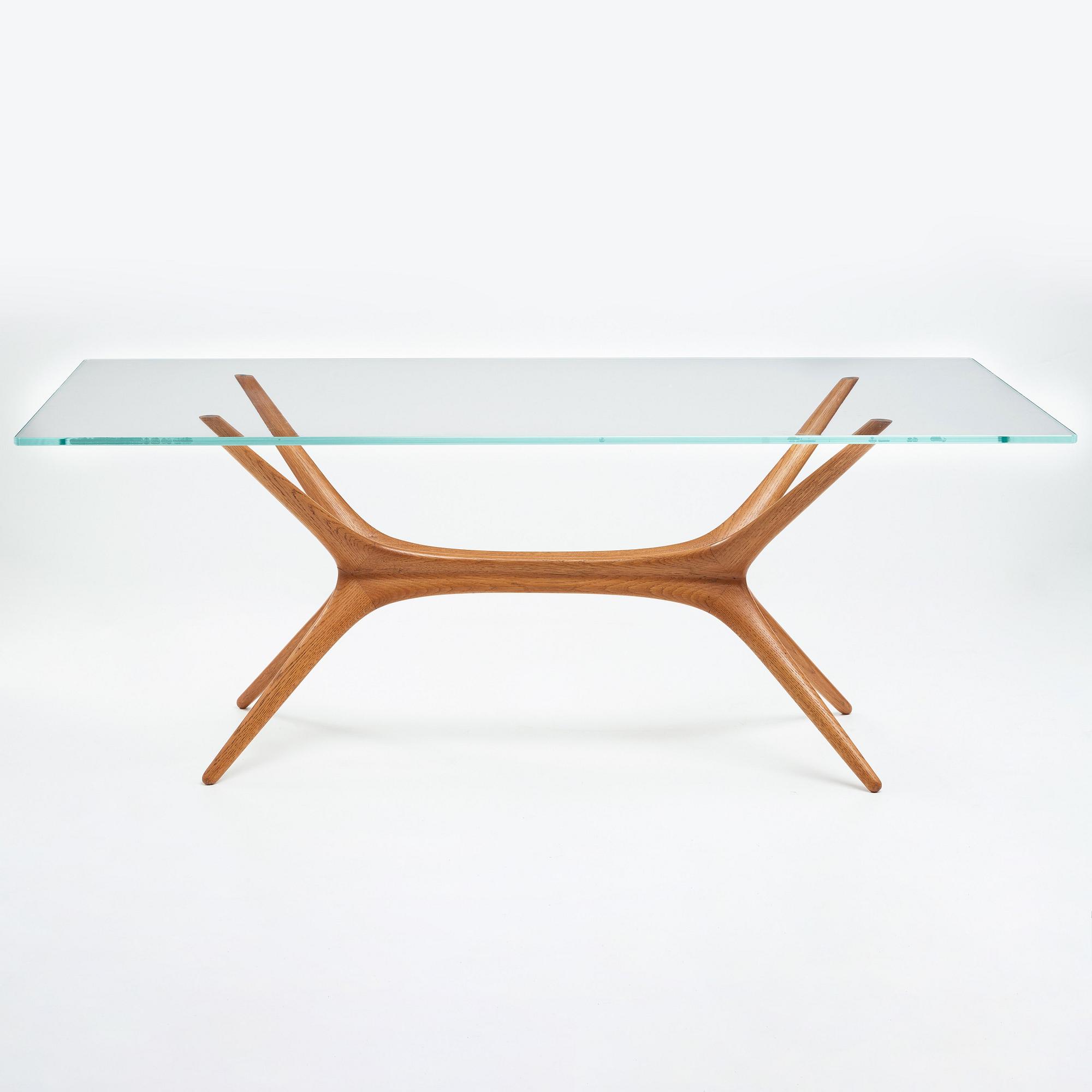 Tapio Wirkkala, bord, "X-leg table", Asko, Finland.