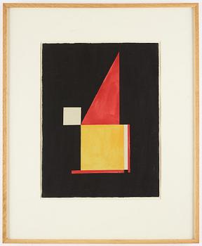 BENGT ORUP, gouache on paper, signed and dated -53.