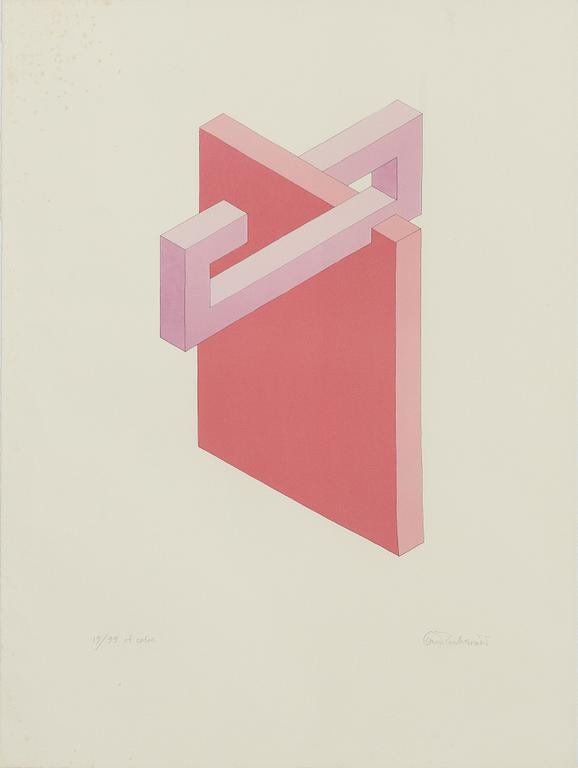 Oscar Reutersvärd, Omöjliga figurer, 2 st.