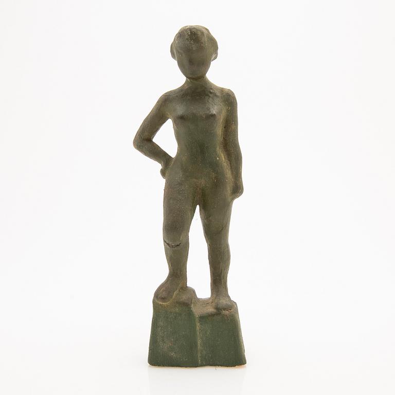 Sigge Berggren, Sculpture, female figure.