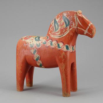 DALAHÄSTAR, 2 stycken, 1900-tal.