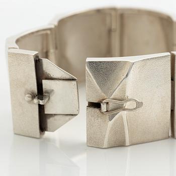 Lapponia armband, sterlingsilver, design Björn Weckström, 1988.