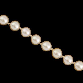 COLLIER, lås 18 k guld, Stigbert Stockholm 1956.