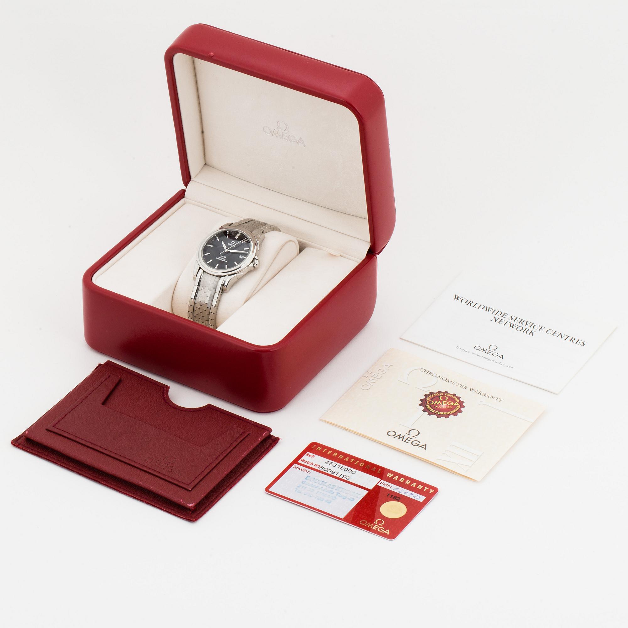 OMEGA, De Ville, Chronometer, wristwatch, 37,5 mm.