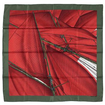 578. HERMÈS, silk scarf, "Vent Portant II".