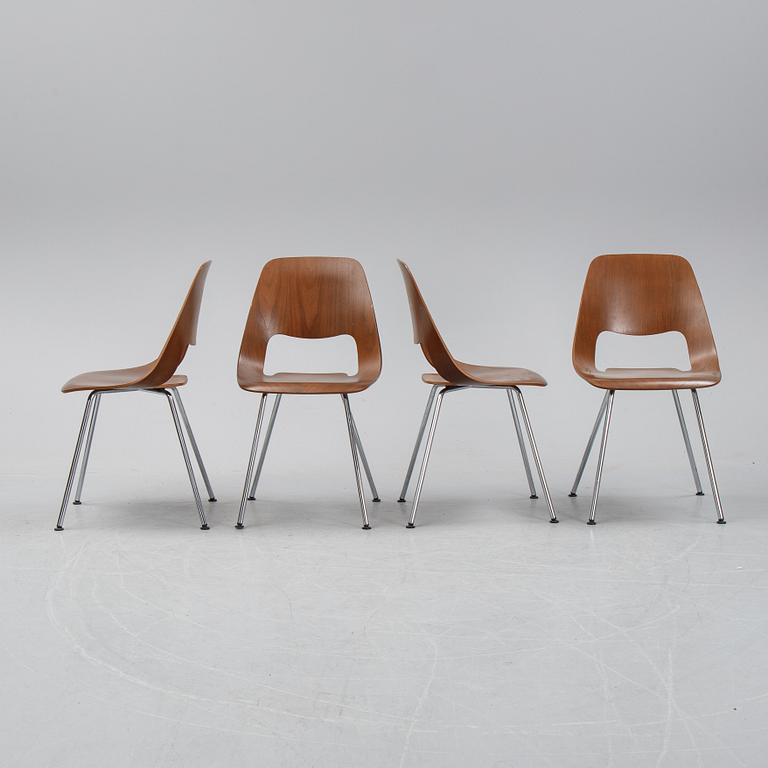 ALFREDO HÄBERLI, four 'Jill' chairs, Vitra, 2012.