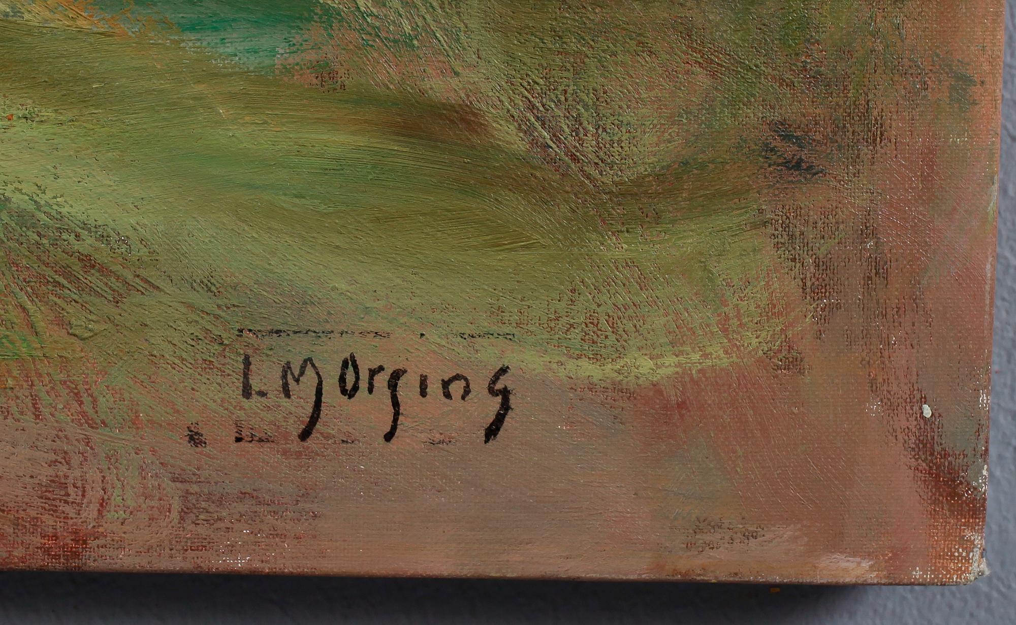 IVAR MORSING, oil on canvas, stamped signature.