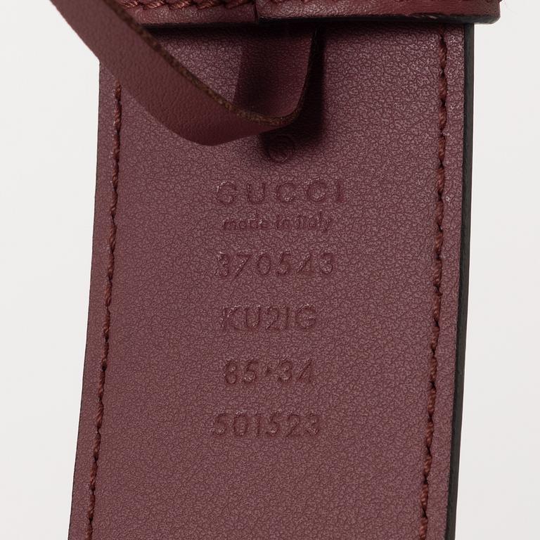 Gucci, Belt, size 85.