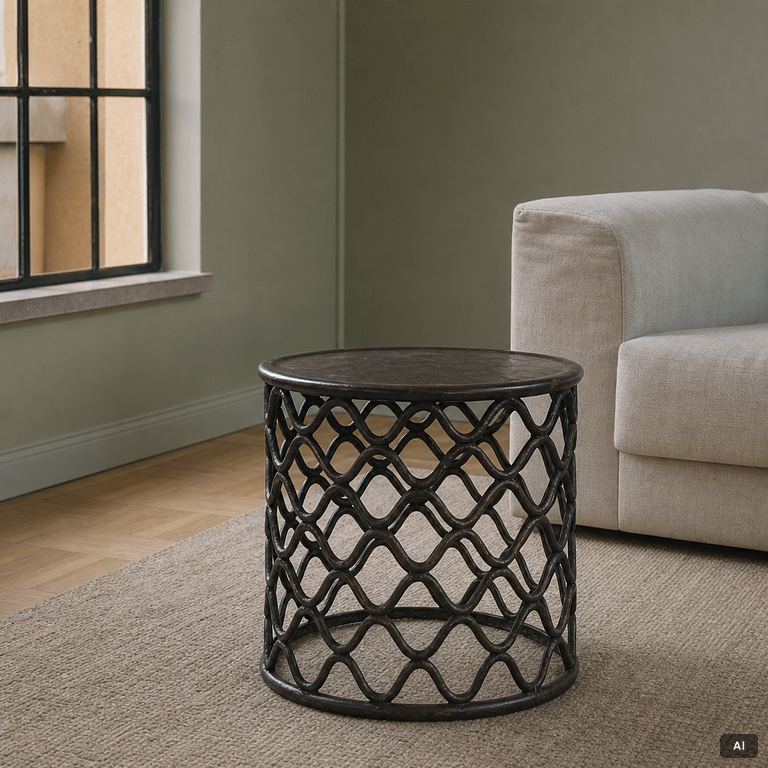A side table, Walles & Walles, contemporary.