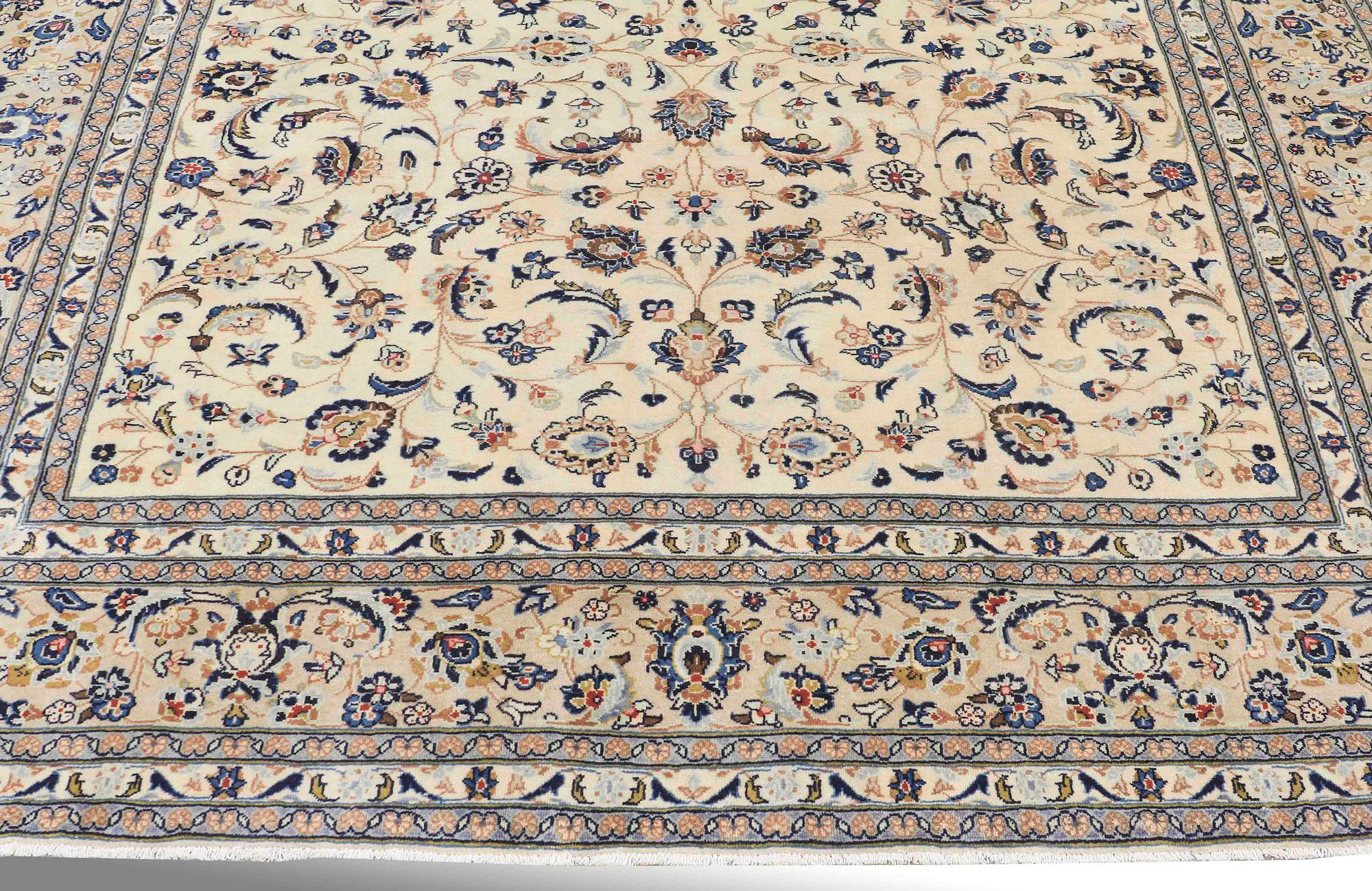 A carpet, Kashan, around 345 x 245 cm.