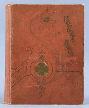 BREVKORTSALBUM med 200 vykort, 1900-talets första hälft.