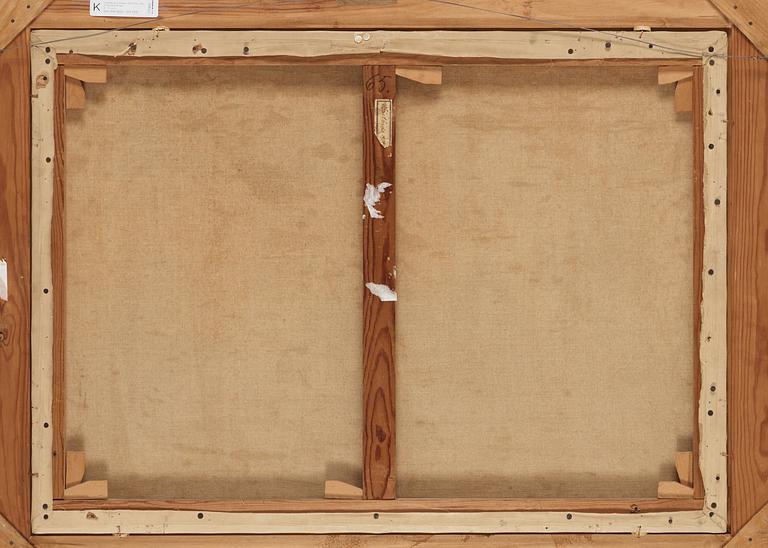 Bruno Liljefors, "Höstbacke med räv" (Autumn landscape with fox).