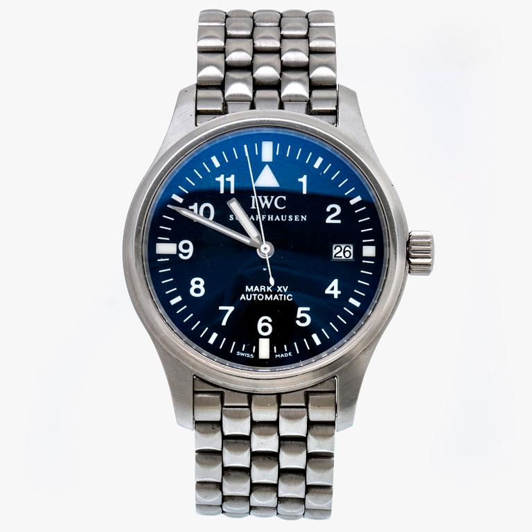 IWC, Pilot Mark XV, wristwatch, 38 mm.