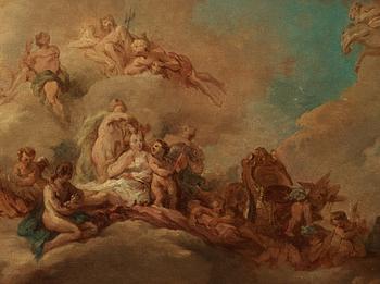François Lemoyne, The Triumph of Venus (Bozzetto for a ceiling).