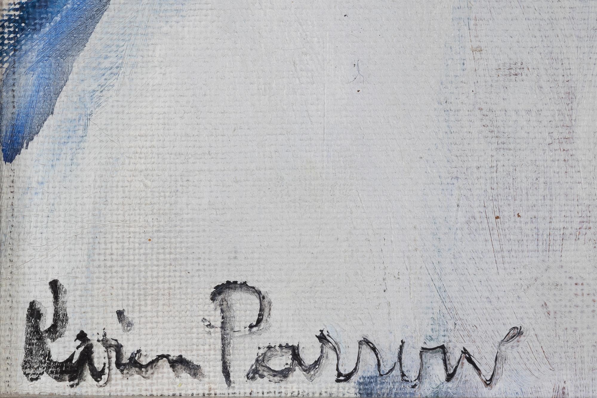 Karin Parrow, oil on canvas, signed.