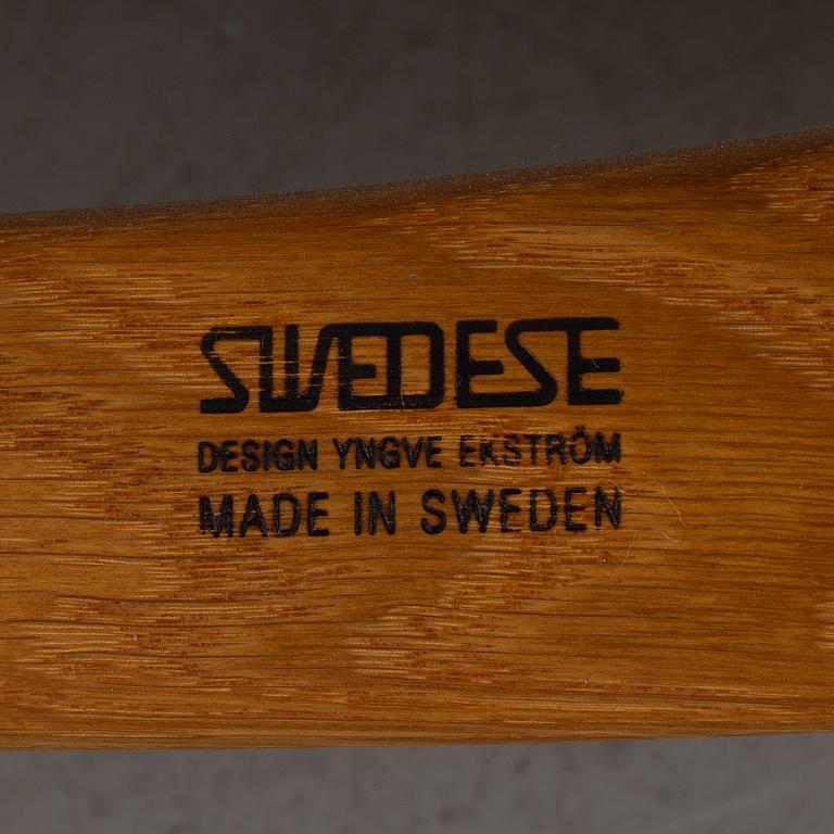 Yngve Ekström, a 'Lamino' armchair, Swedese, 2001.