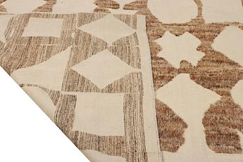 A Morocco carpet, c. 378 x 276 cm.