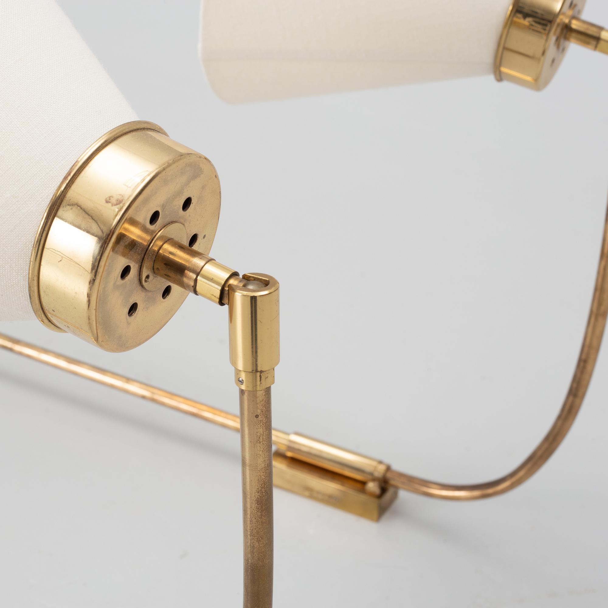 Josef Frank, Wall lamps, a pair, model 2484, Firma Svenskt Tenn.