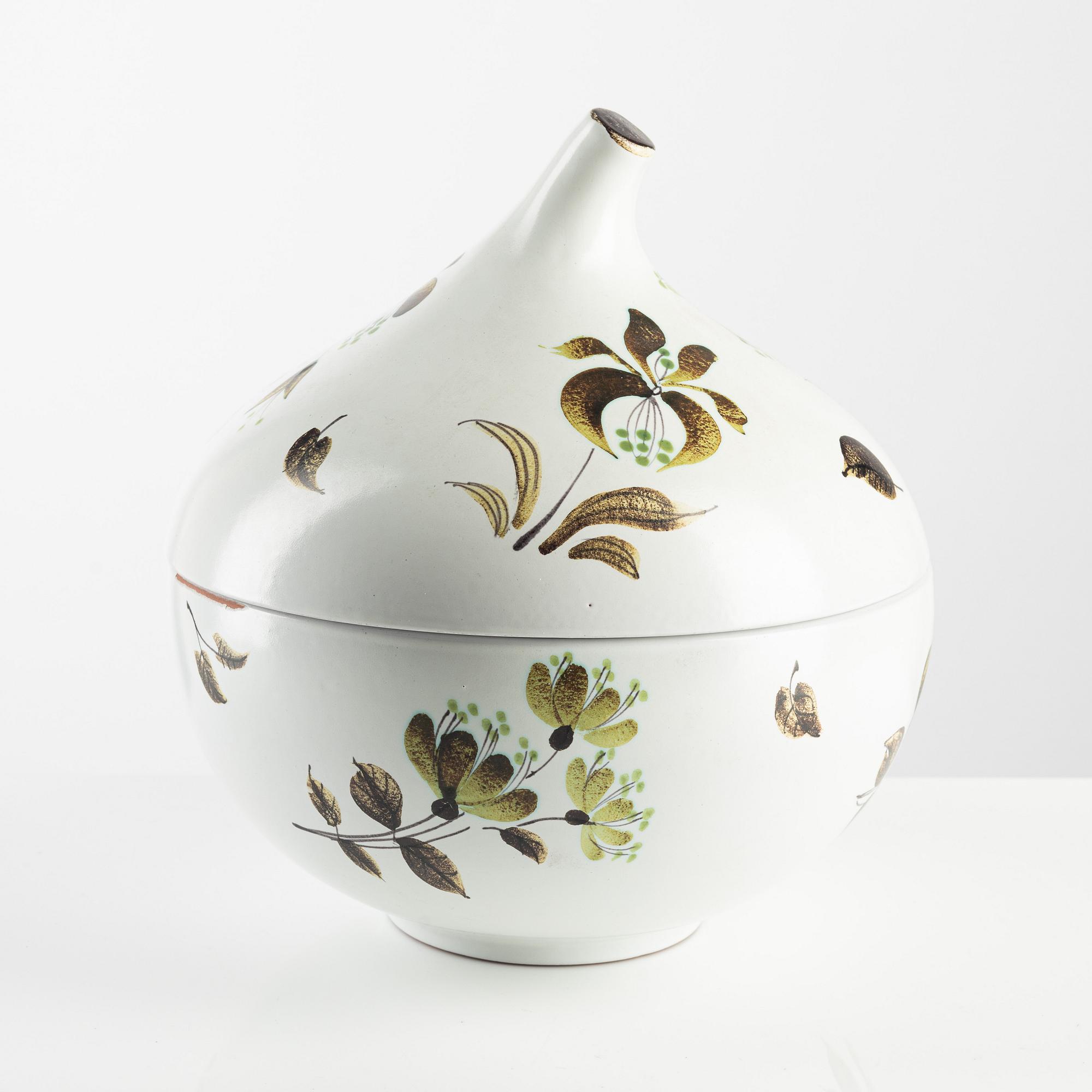 Stig Lindberg, lockskål, fajans, Gustavsbergs Studio.