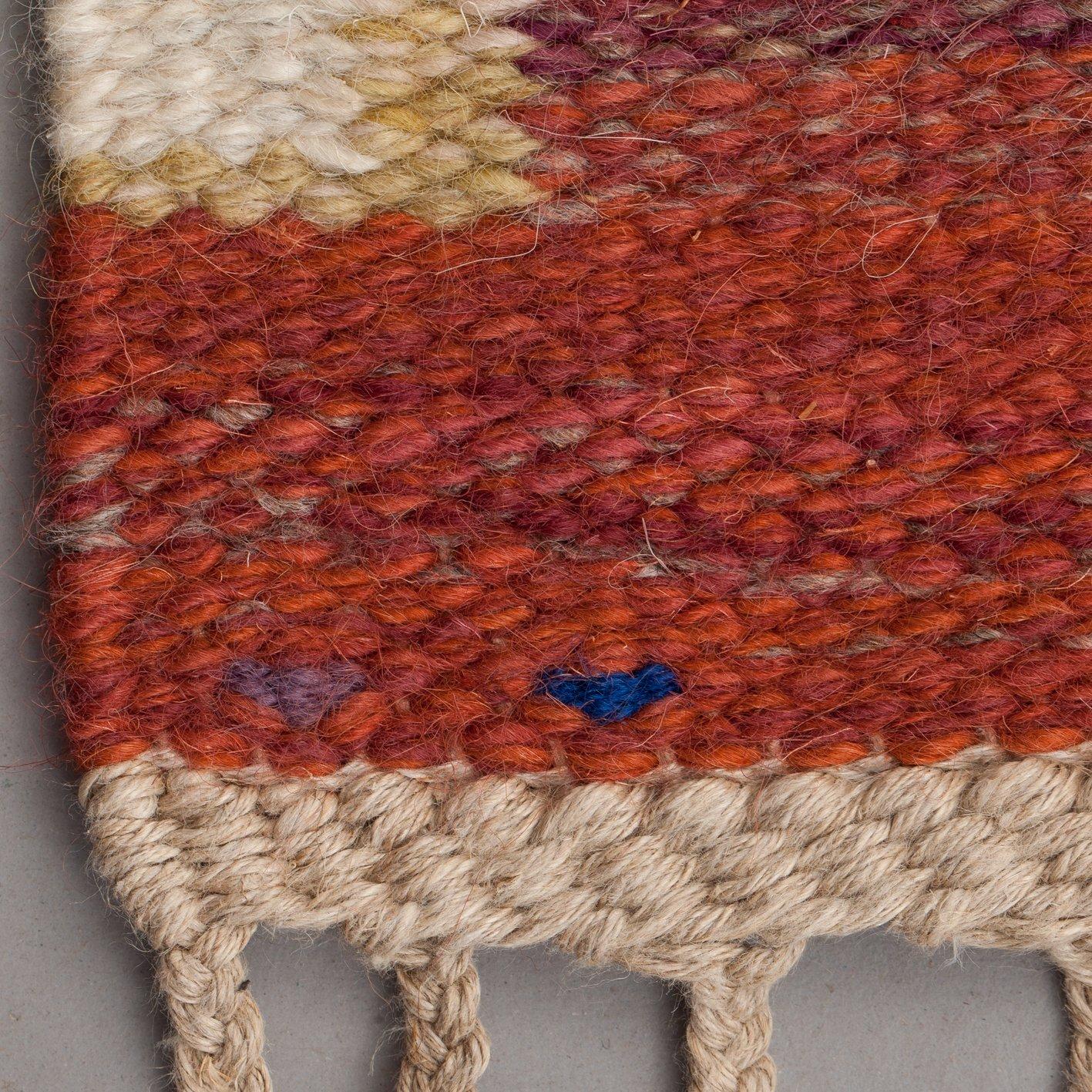 Märta Måås-Fjetterström, CARPET. "Blå heden". Flat weave (rölakan). 576,5 x 569 cm. Signed AB MMF.