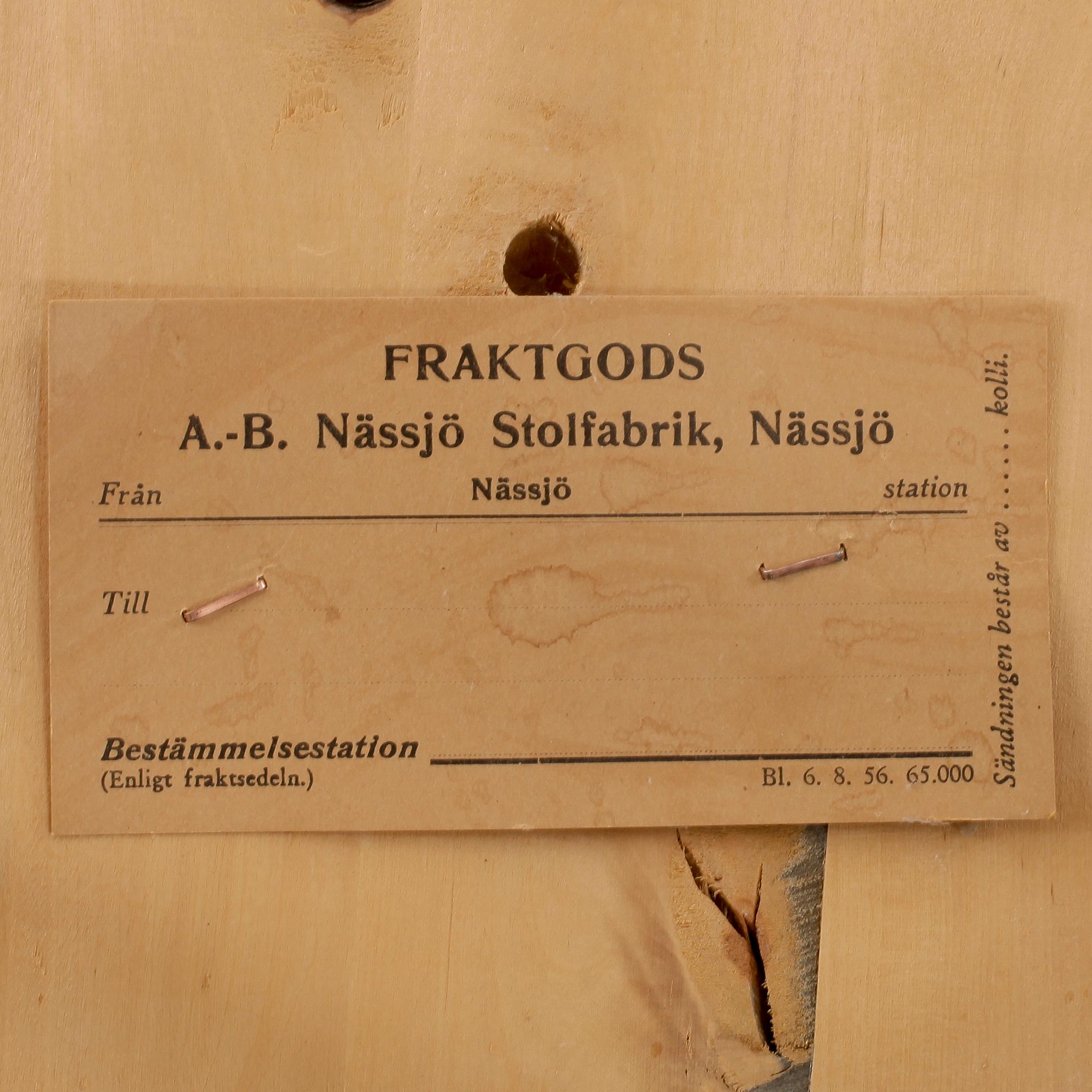 SERVERINGSVAGN, 1900-talets andra hälft.